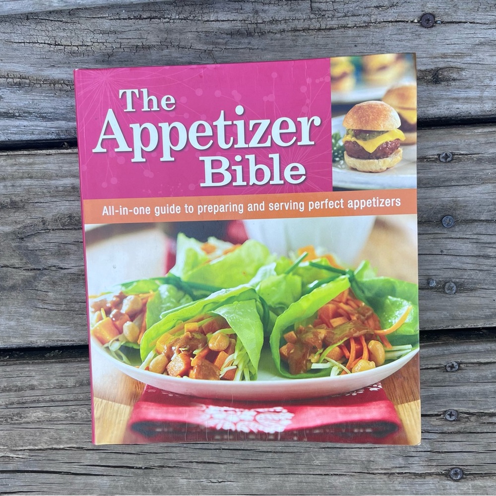 THE APPETIZER BIBLE 2006 COOKBOOK LIKE NEW